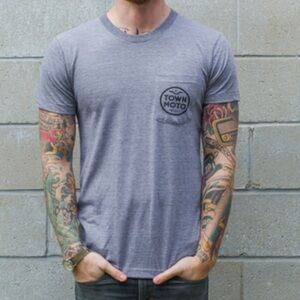 Town Moto Motorcycle Tee Shirt
